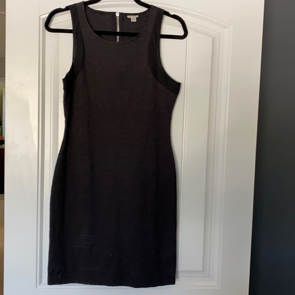 Guess black lace dress